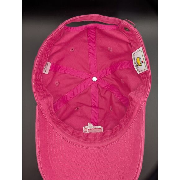PGA Masters Pink Golf Hat One Size Fits All